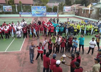 KPT Aceh,  Perkuat Kebersamaan melalui Olah Raga Tenis