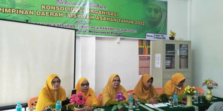 Aisyiyah Asahan Gelar Konsolidasi di 10 Cabang di Tiga Zona