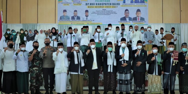 Ketua MUI Sumut Lantik  Wahlin Munthe Jadi Ketua MUI Dairi