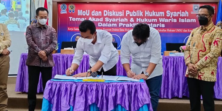 Fakultas Hukum UMSU Jalin Kerjasama