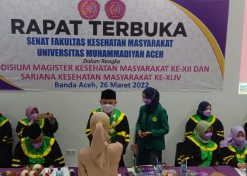 Dekan FKM Unmuha Aceh,  Jadilah Alumni Terbaik