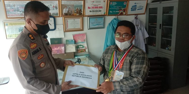 Rumah Ja’far Hasibuan Penemu Biofar SS Dibongkar Maling, Kapolresi Beri Semangat