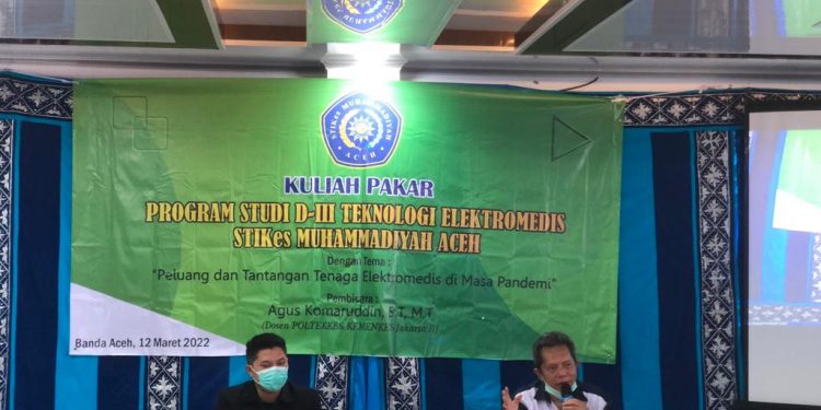 STIkes Muhammadiyah Aceh, Kuliah Pakar Tenaga Elektromedis di Masa Pandemi