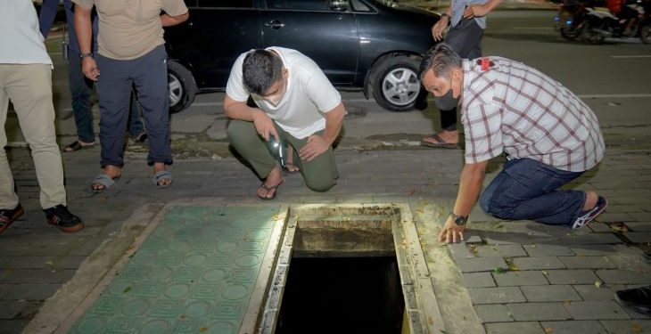 Sidak Lapangan Merdeka, Wali Kota Medan Minta Benahi Drainase