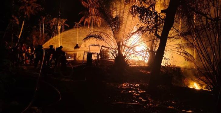 Aceh Timur Berduka, Lagi Musibah Sumur Minyak Terbakar