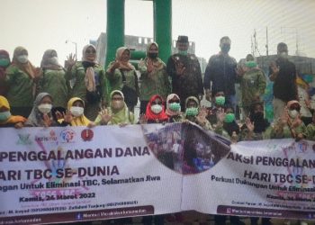 Mentari Meraki Asa dan Pemuda Muhammadiyah Bantu Asupan Nutrisi Penderita TBC