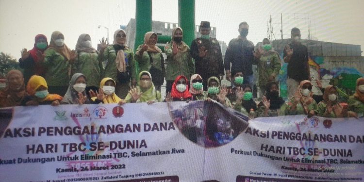 Mentari Meraki Asa dan Pemuda Muhammadiyah Bantu Asupan Nutrisi Penderita TBC