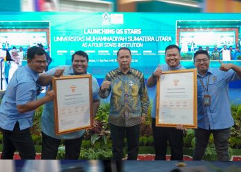 Pantas Bersyukur, UMSU Raih  Bintang 4 dari QS Stars