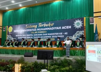 Wisudawan Unmuha Aceh Harus Mampu Beradaptasi dengan Perubahan