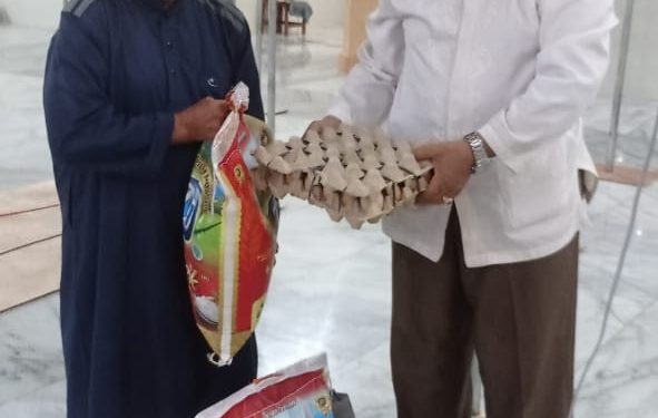 LazisMu Aceh Barat Salurkan Paket Sembako Ramadhan Ceria untuk Fakir miskin