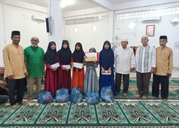 LazisMu Aceh Barat Salurkan Paket Lebaran untuk Dhuafa dan Yatim