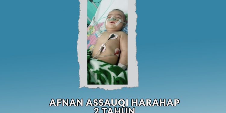 Bantu Afnan Penderita Miningitis, Lazismu Medan Buka Donasi