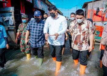 Atasi Banjir Rob Belawan, Pemkot Medan Akan Bangun Tembok Laut