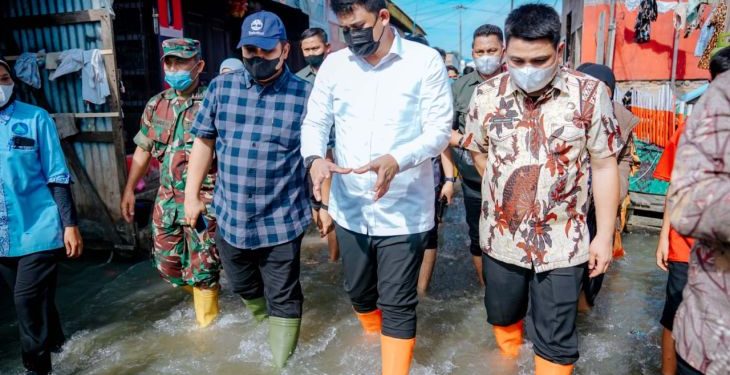 Atasi Banjir Rob Belawan, Pemkot Medan Akan Bangun Tembok Laut