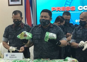 BNN Gagalkan Peredaran 255,96 kg Sabu-sabu Dalam Kemasan Teh Cina