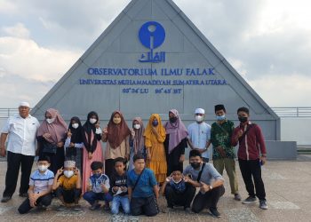 Mengenal Ilmu Falak bagi Kehidupan, AMM Bandar Selamat Gelar Literasi Alam Semesta di OIF UMSU