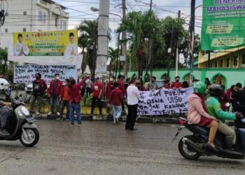 Demo Tolak Jokowi 3 Periode di Medan Sepi - infoMu Muhammadiyah