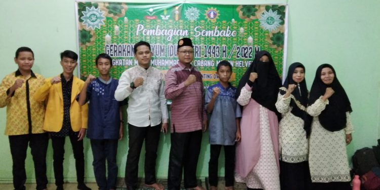 AMM Medan Helvetia Gelar Gerakan Senyum Idul Fitri