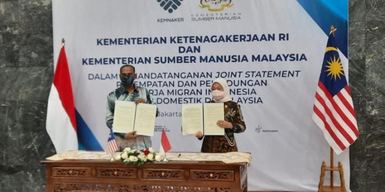 Indonesia-Malaysia Tandatangani MoU Perlindungan PMI, Gaji PRT Jadi Rp 5,2 Juta