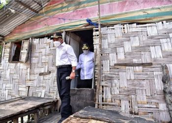 Usai Pengajian Muhammadiyah Sumut, Menko PMK Kunjungi Masyarakat Miskin Belawan