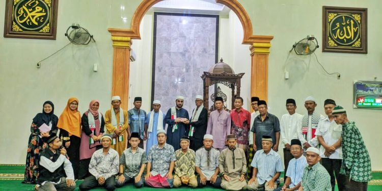 ACT Sumut bersama Syekh Palestina Kunjungi Desa Mangkai Baru