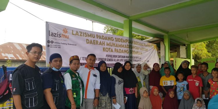 Santuni Dhuafa, Cara LazisMu Padangsidimpuan Sambut Ramadan