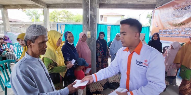 Kembali Bagi Sembako untuk Dhuafa, Kepercayaan Pada Lazismu Padangsidimpuan Meningkat