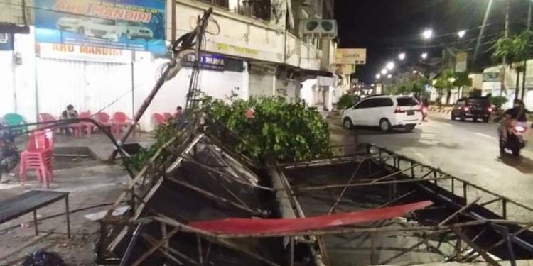 Puting Beliung di Rantauprapat Hantam 19 Rumah
