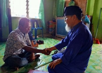 Prosesi dari Alosius Convert Menjadi Ali Hasan Saudara Baru dalam Islam.