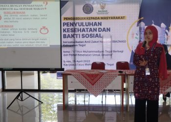 Dosen S1 Farmasi STIKesmu Tegal Sosialisasikan Pola Hidup Sehat dan Penggunaan Obat