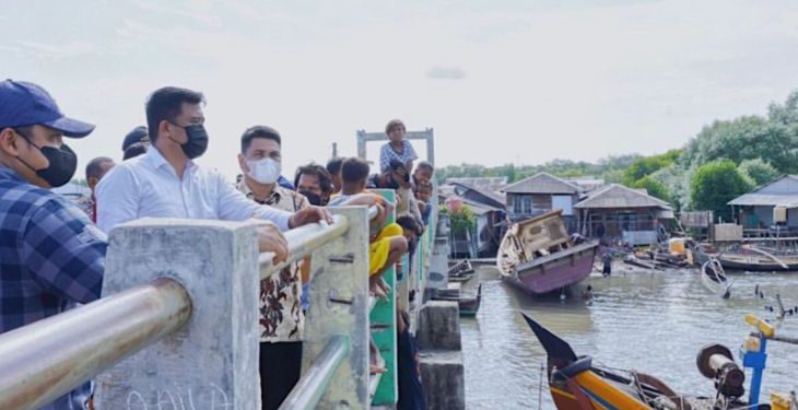Pemko Medan Bangun Tembok Laut di Pesisir Belawan
