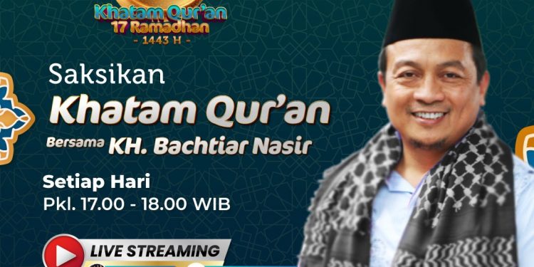 Ustaz Bachtiar Nasir Luncurkan Program Khatam Quran