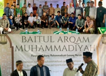 Ketua PWM Aceh, Buka Perkaderan Baitul Arqam Muhammadiyah Cabang Gunung Meriah