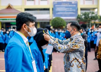 Rektor UMSU Resmi Melepas 535 Mahasiswa FKIP Peserta PLP Jati Diri Pendidik