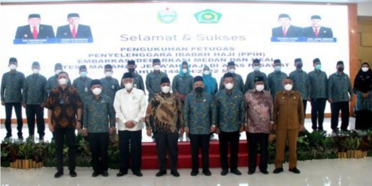Embarkasi Haji Medan Akan Berangkatkan 10 Kloter 3.777 Jamaah