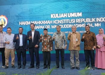 Hakim Mahkamah Konstitusi Sampaikan Kuliah Umum di Kampus UMSU