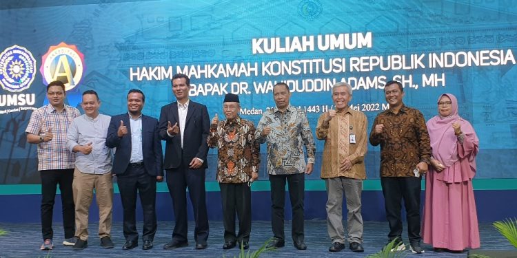 Hakim Mahkamah Konstitusi Sampaikan Kuliah Umum di Kampus UMSU