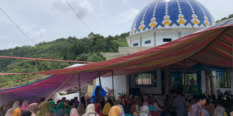 PRM Hutapadang Gelar Silaturrahim Syawal 1443.H, Amil Mahzul Pujikan Pembangunan Masjid Taqwa