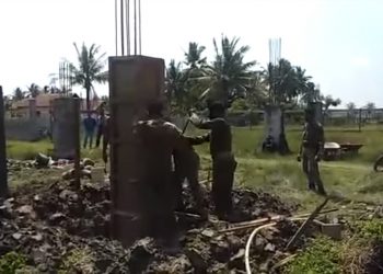 Disesalkan, Satpol PP Biruen Bongkar Pembangunan Masjid Muhammadiyah di Sangso