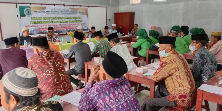 MUI  Serdang Bedagai Gelar Dialog Islam Washatiyah