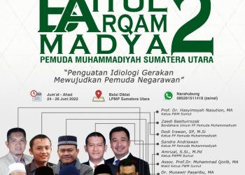 Siang ini (24/6) PWPM Sumut Buka Gelaran Baitul Arqam Madya ke-2
