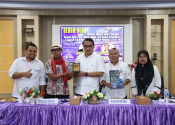 Dihadiri Jurnalis Medan, FISIP UMSU Luncurkan dan Bedah Buku “Relasi Media dan Kampus”