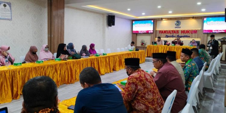Fahum UMSU Sosialisaikan Program MBKM untuk Dosen