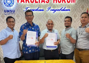 Garap Bidang Pengabdian, Fahum UMSU dan DPC Ikadin Tingkatkan Kerjasama