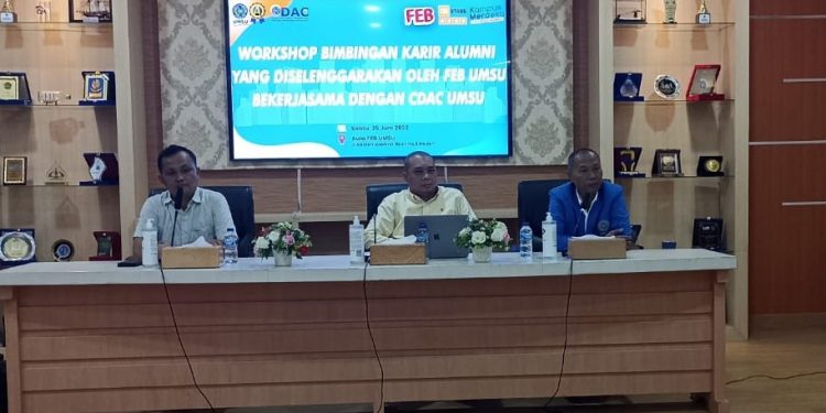 FEB UMSU Gelar Pembekalan dan Pelepasan Alumni Wisuda Periode I 2022