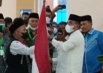 Gubernur Sumut lepas jamaah calon haji Kloter I Embarkasi Medan
