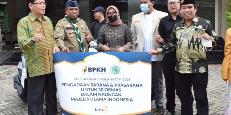 Melalui LazisMu, BPKH Salurkan Bantuan kepada Ormas Islam dalam Naungan MUI