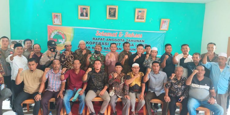 KUD Pasar Baru Batahan Gelar RAT, Tetapkan Pengurus Baru Periode 2022-20224