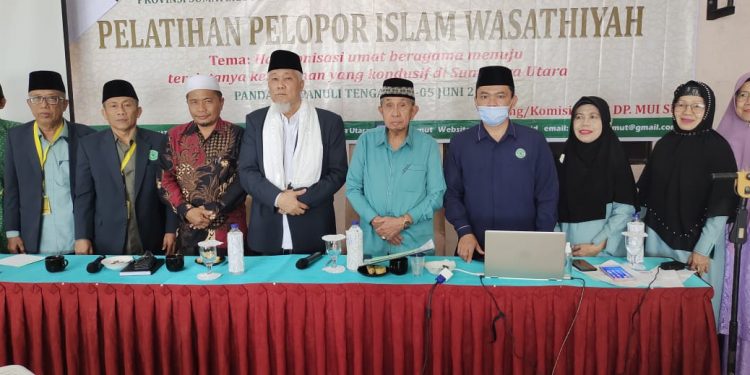 MUI Sumut Gelar Pelatihan Pelopor Wasathiyah Islam di Tapanuli Tengah