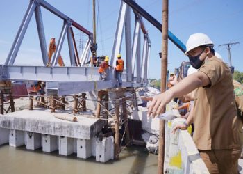 Jembatan Titidua  Sicanang Belawan Ditargetkan Selesai Akhir Tahun